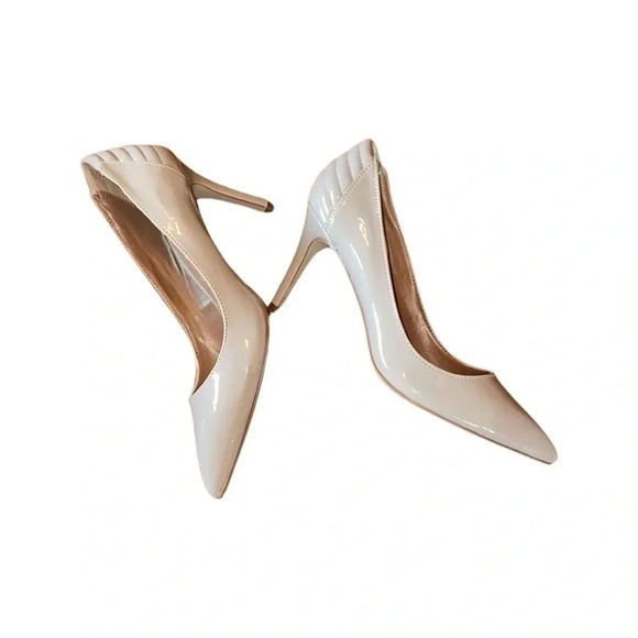 Steve Madden Patent Leather Stiletto Heel Pumps Size 8.5 - Picture 4 of 6